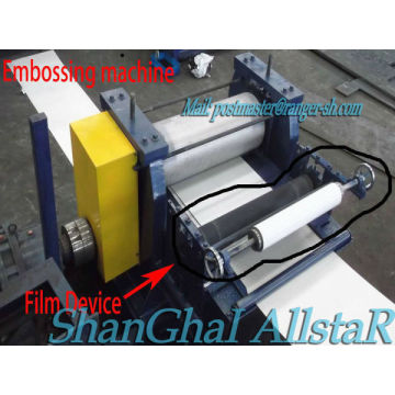 Metal pattern embossing press machinery